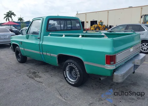 1986 Chevrolet C10 из США, поврежденный, VIN 1GCDC14NXGF330448